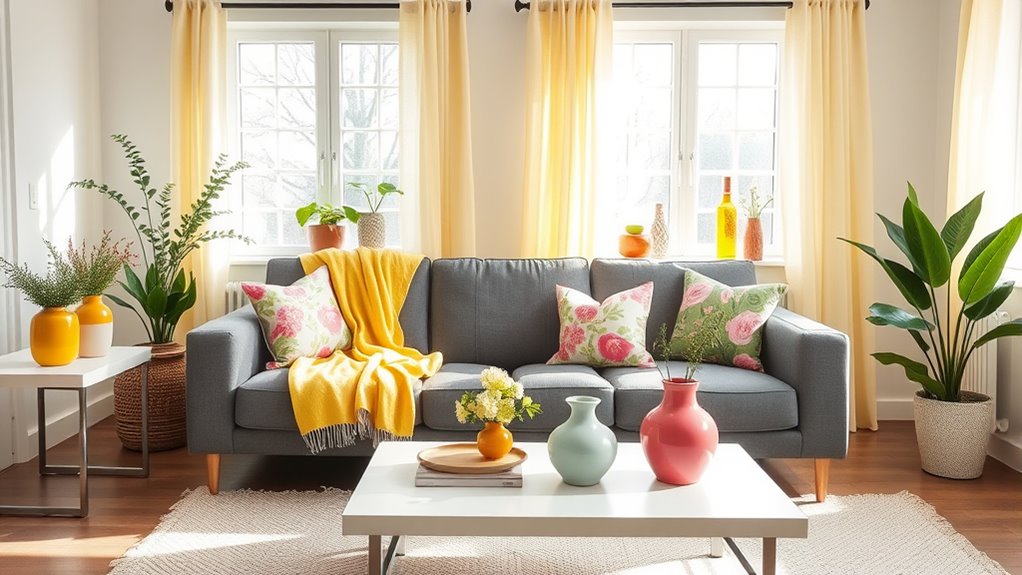 add colorful seasonal accents