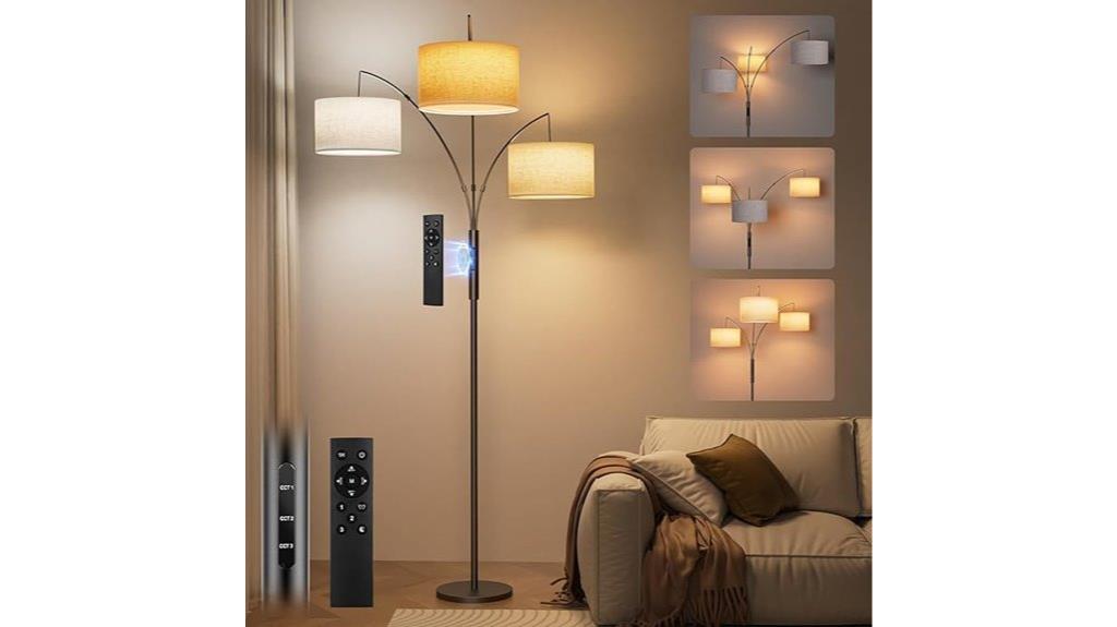 adjustable 36w led floor lamp