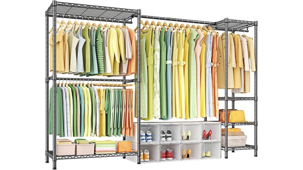 adjustable clothes drying rack
