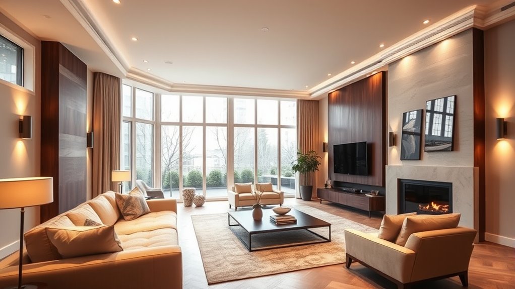 adjustable lighting for ambiance