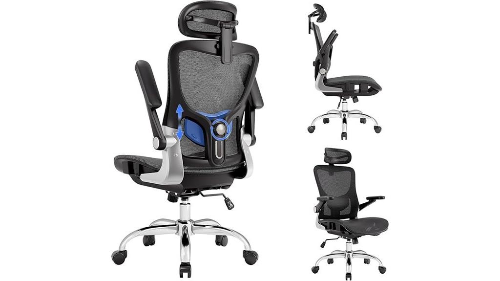 adjustable mesh office chair