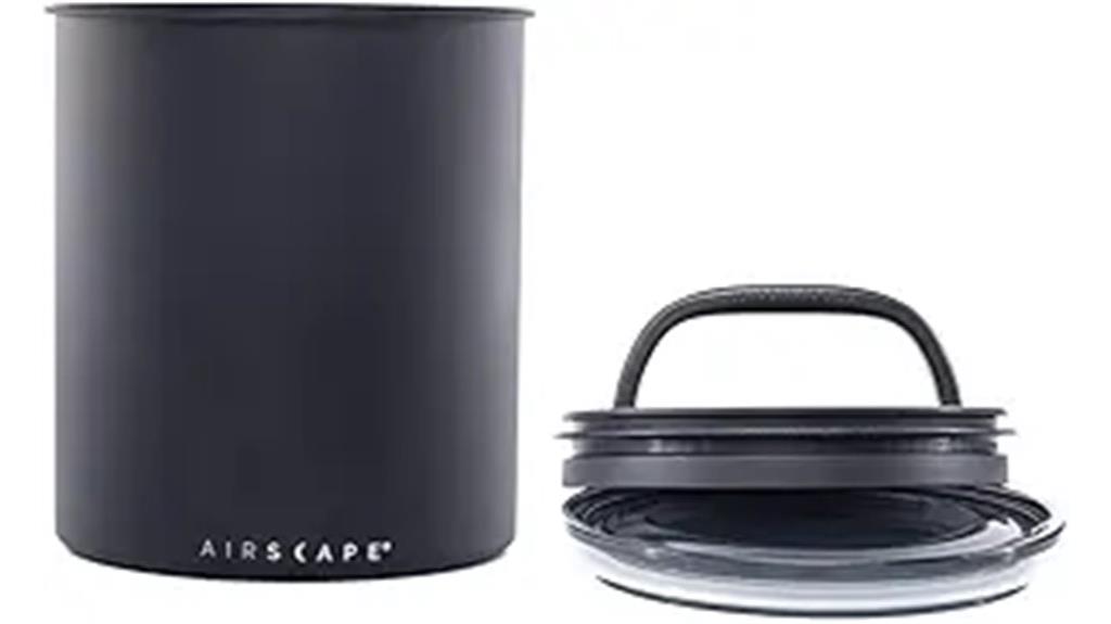 air tight coffee storage canister