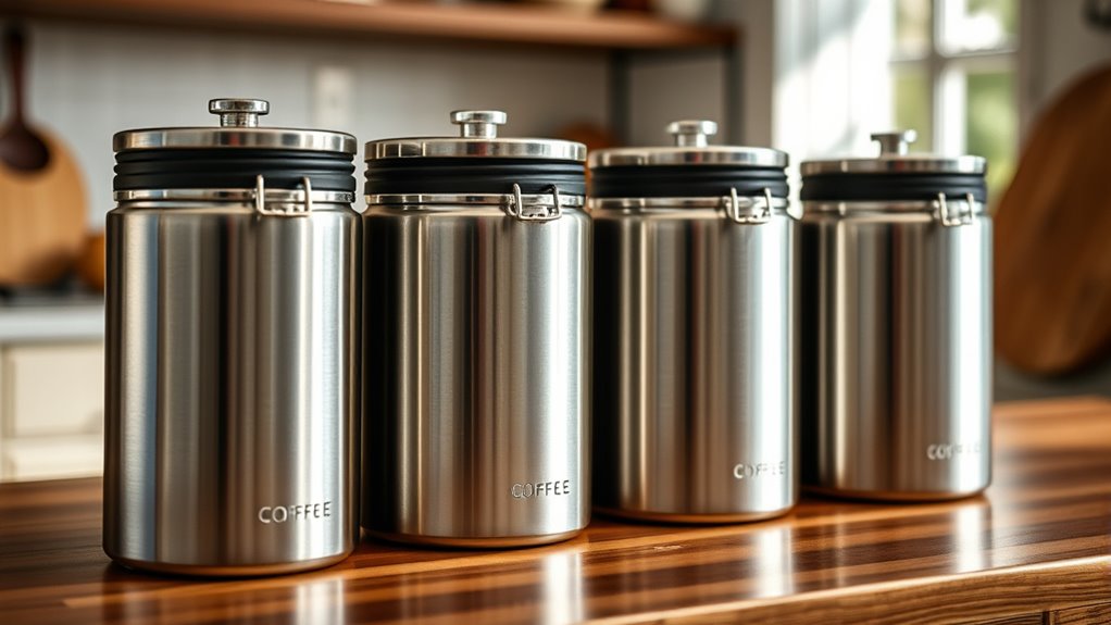 airtight durable functional canisters