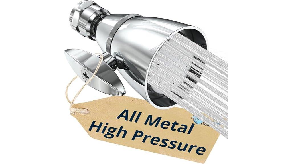 all metal high pressure shower