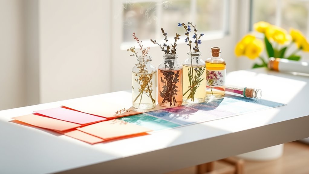 aromas and paint color