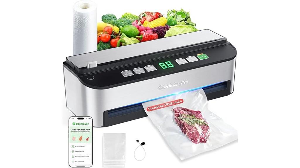 automatic vacuum sealing device