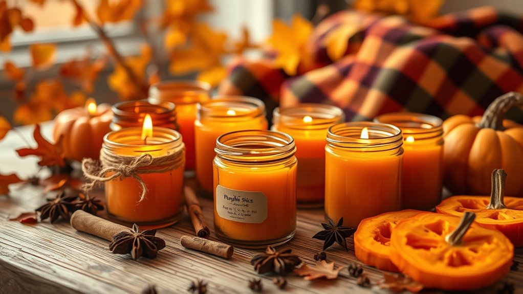 autumn pumpkin spice scents