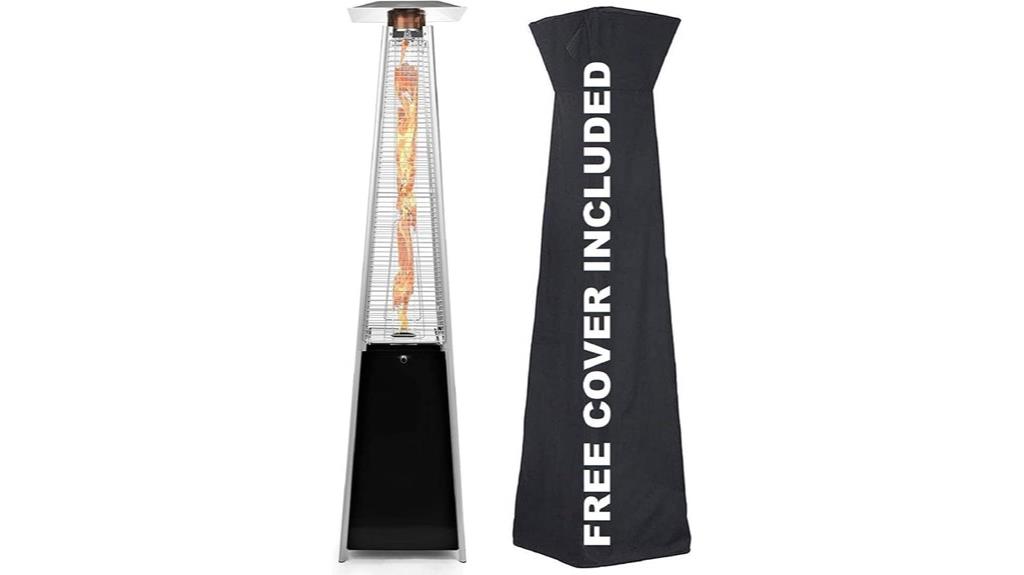 avenlur pyramid patio heater