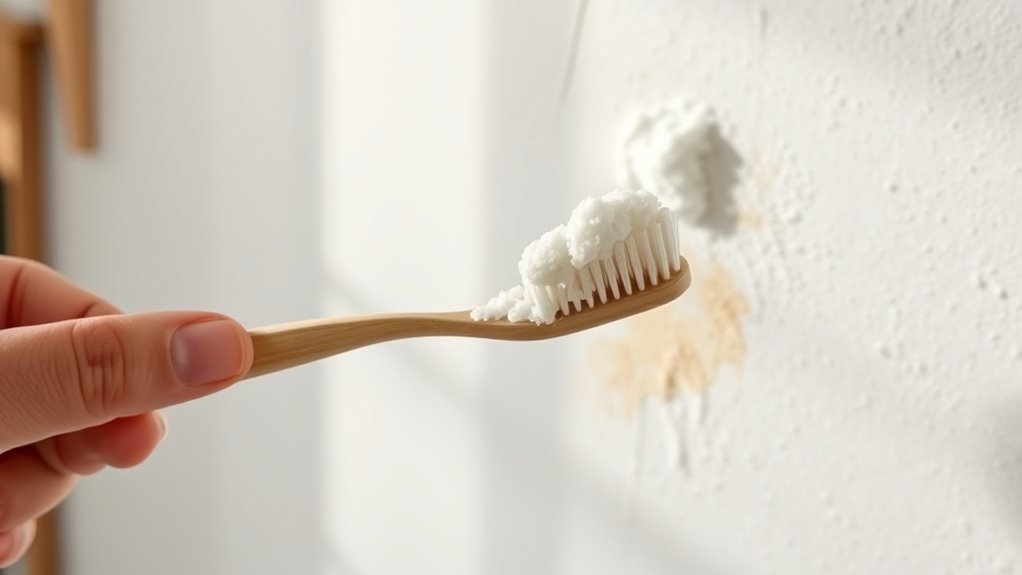 baking soda wall stain removal