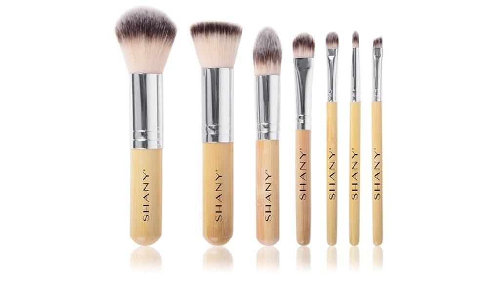 bamboo 7 piece brush set