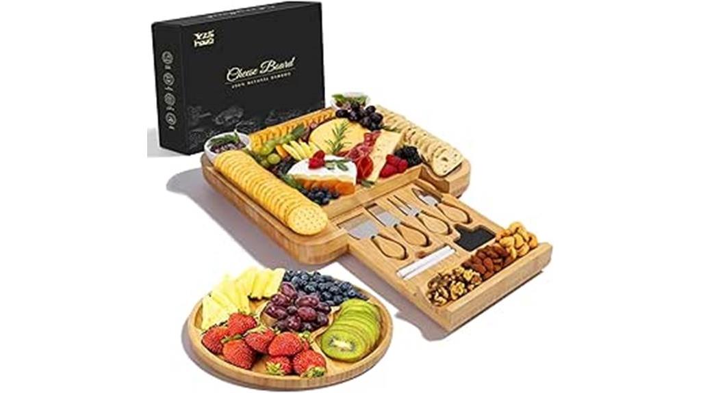 bamboo board set