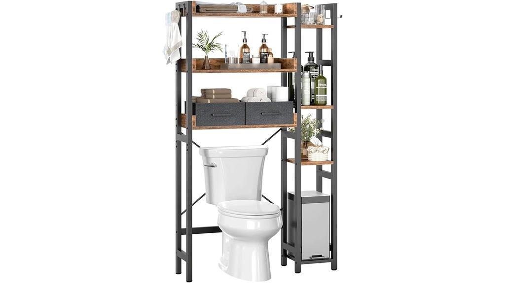 bathroom toilet storage basket