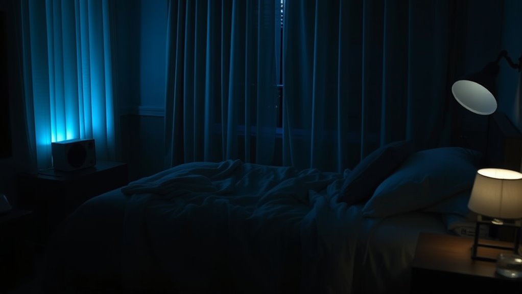 bedroom lighting and melatonin