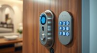 biometric or pin security