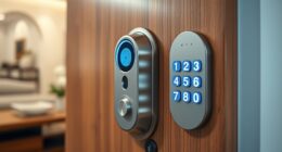 biometric or pin security
