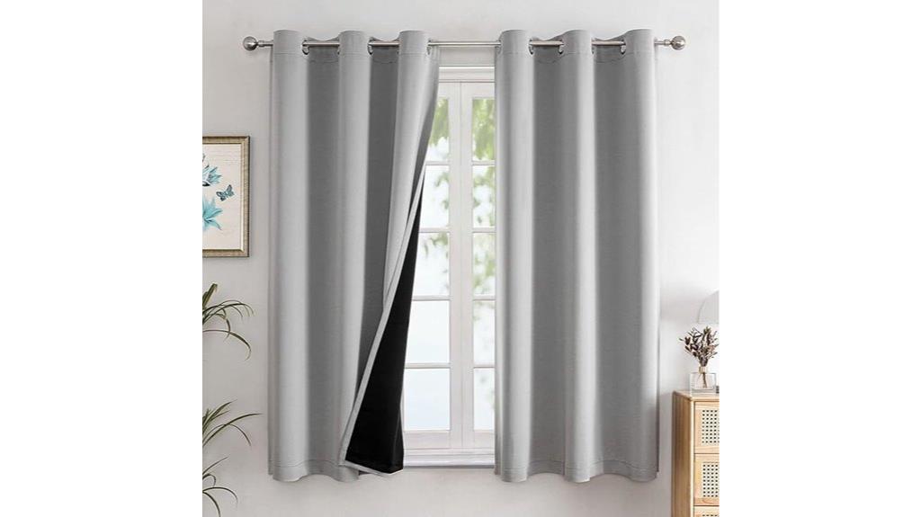 blackout curtain set