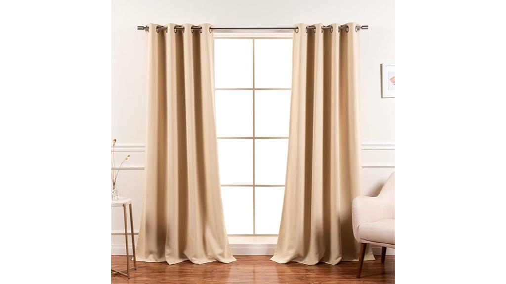blackout curtain two panels