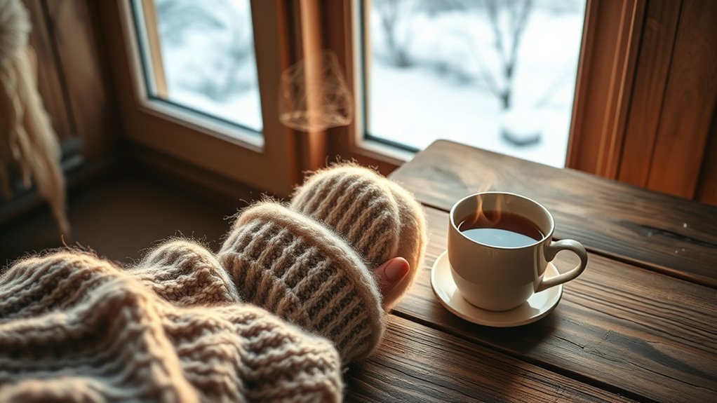 boost circulation with warmth