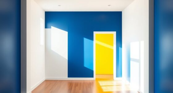 bright colors make rooms appear larger