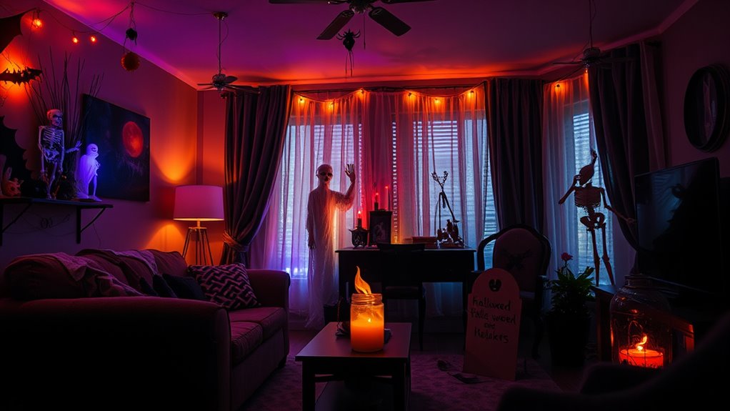 budget friendly spooky home decor