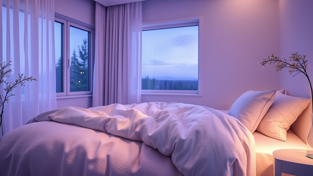 calming colors promote restful sleep