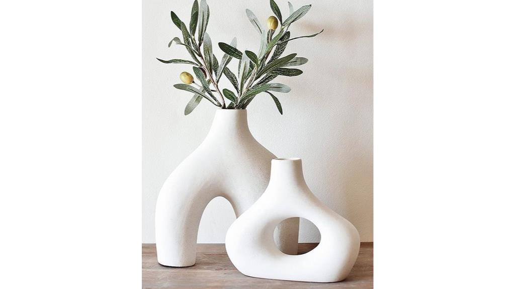 carrot themed ceramic vase set