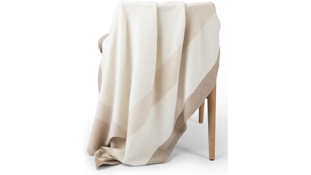 cashmere throw blanket dimensions