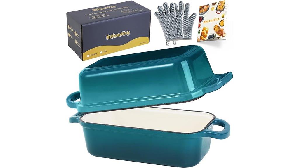 cast iron loaf pan