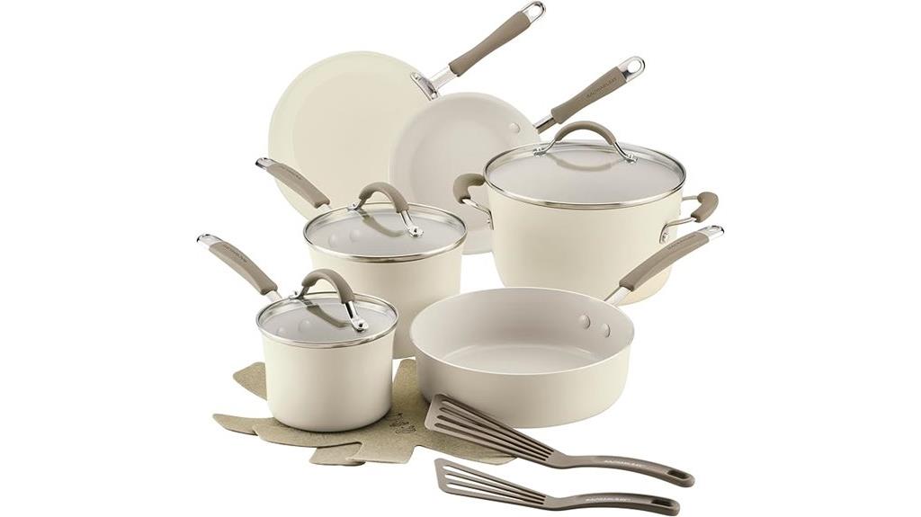 ceramic cookware 13 piece set