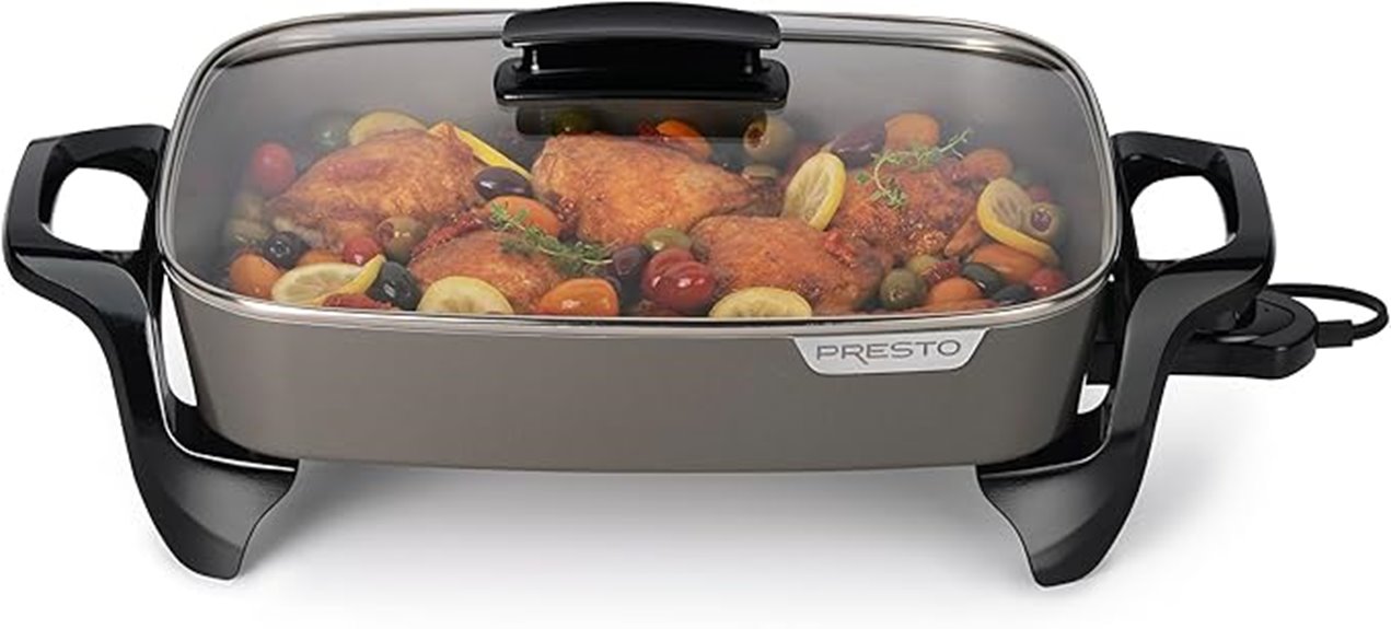 ceramic electric skillet