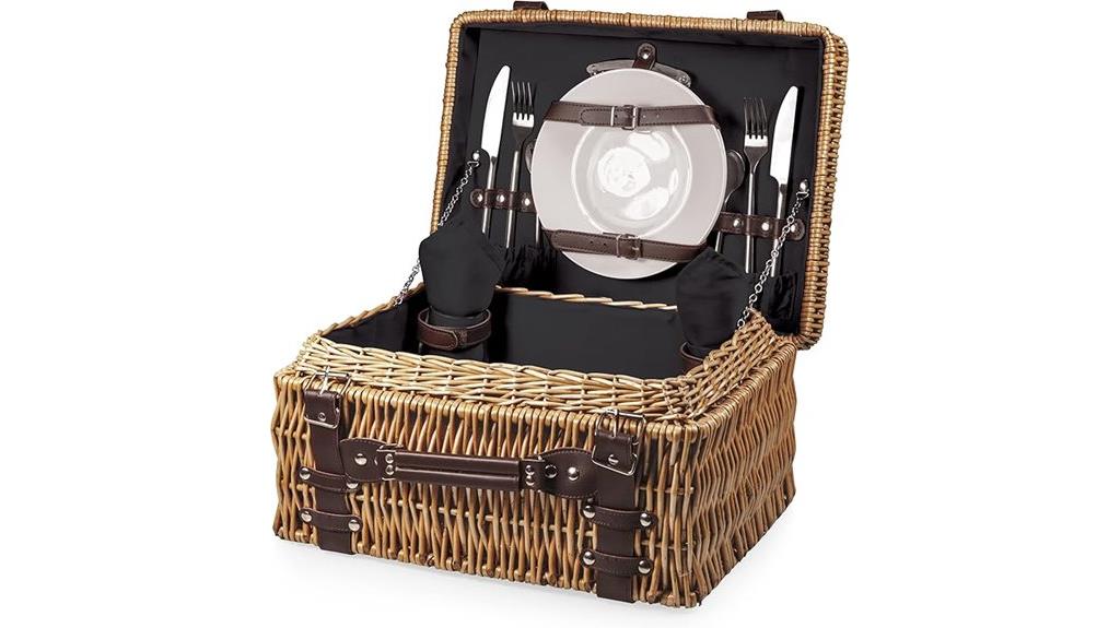 champion two person picnic basket