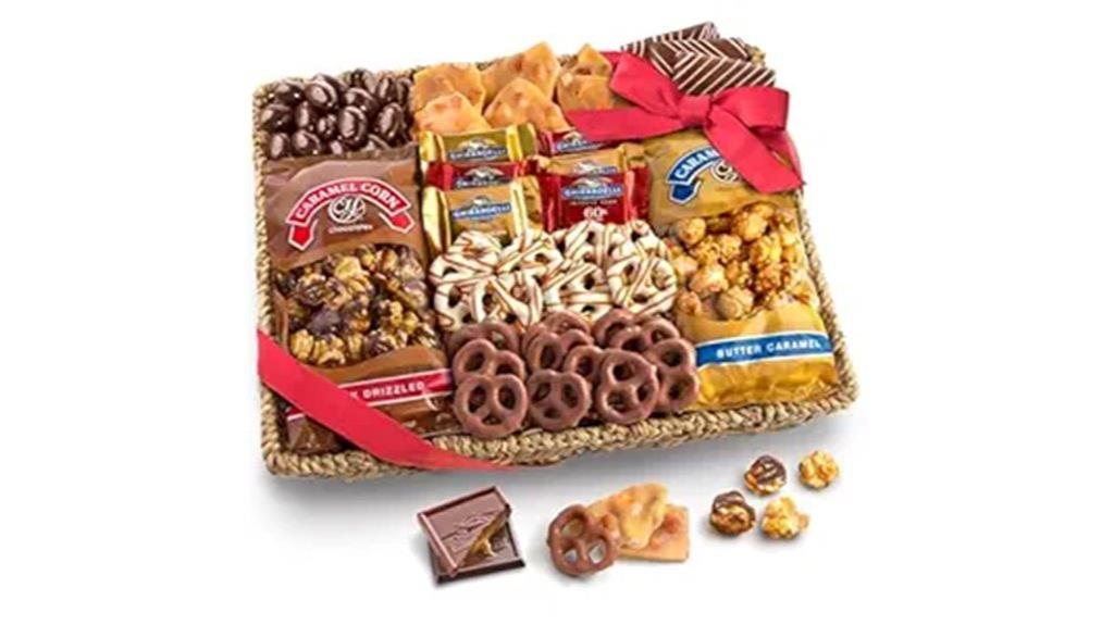 chocolate caramel crunch gift