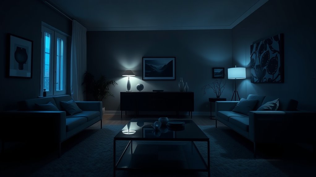 choose warm layered lighting