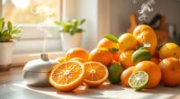 citrus scents enhance memory