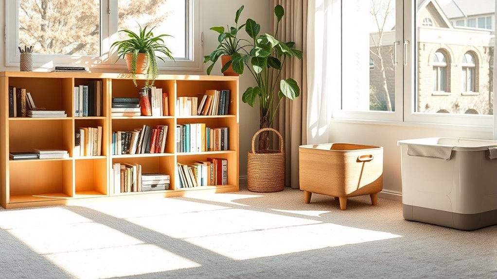 clear clutter reduce dust
