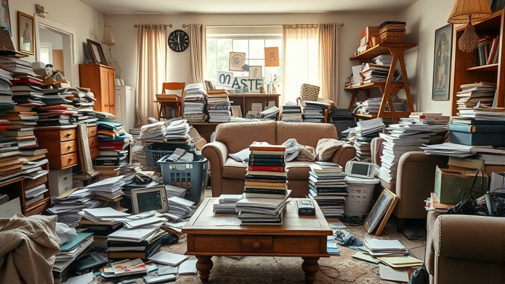 clutter disrupts mental clarity
