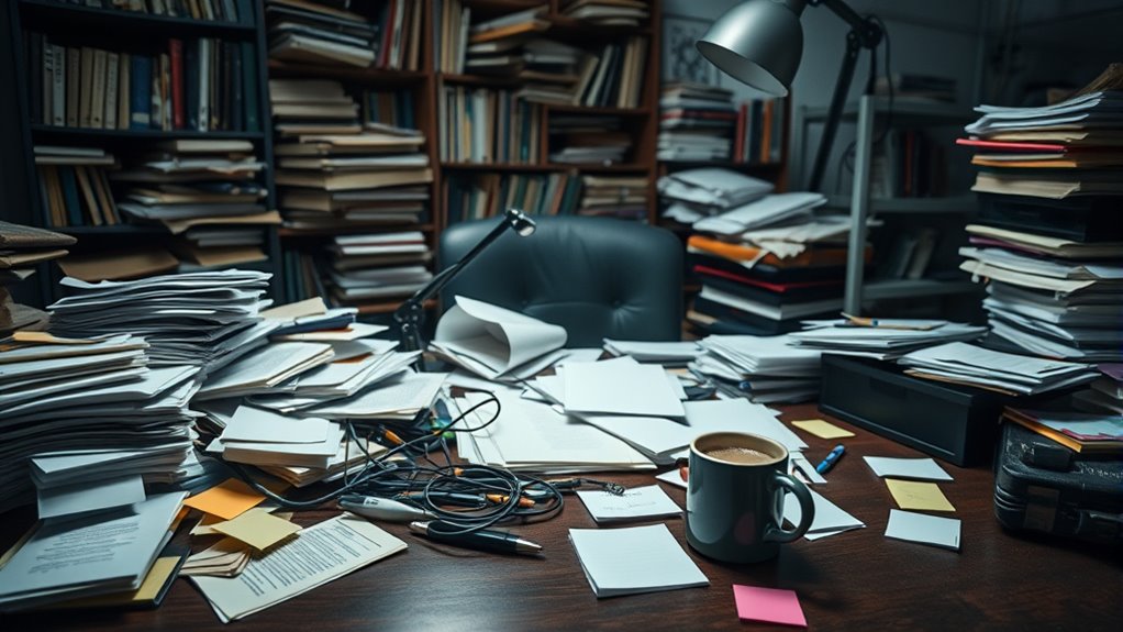 clutter hampers focus and productivity