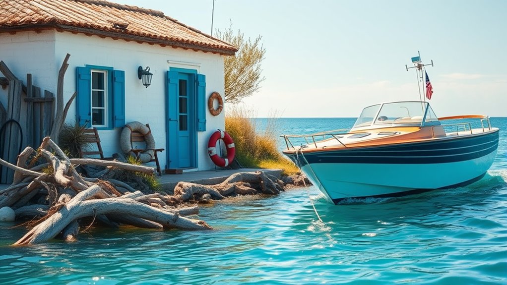 coastal cottage and nautical styles