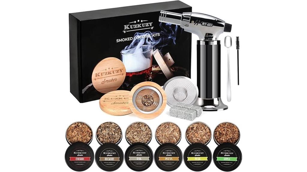 cocktail smoker kit flavors