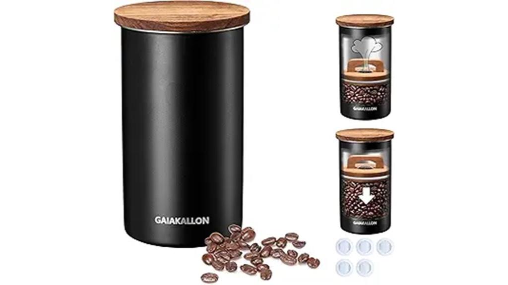 coffee bean vacuum storage