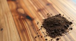 coffee grounds furniture refinishing