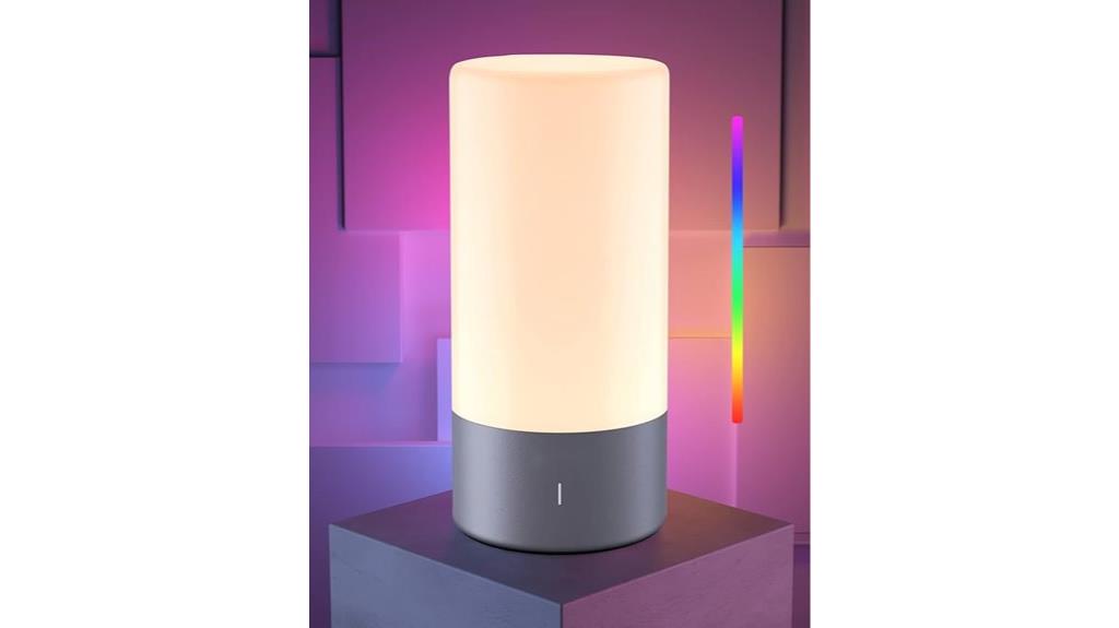 color changing touch lamp