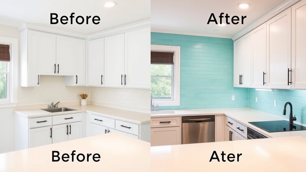colorful textured wall accents