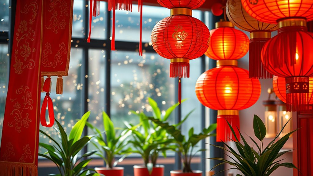 colors symbolize luck and prosperity