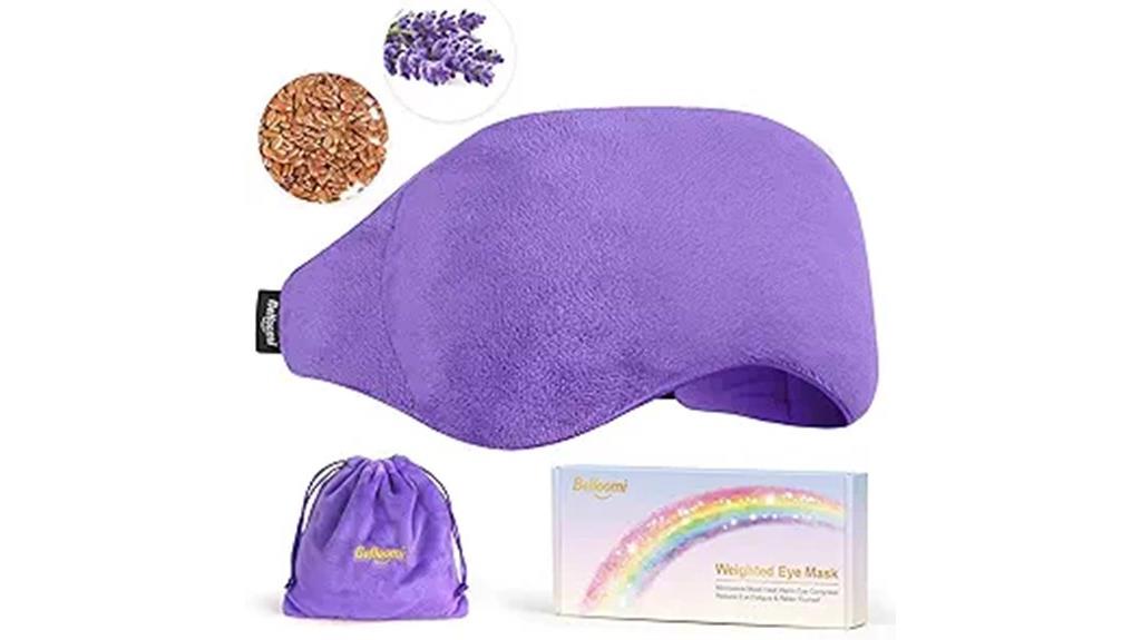 comfortable heated eye mask
