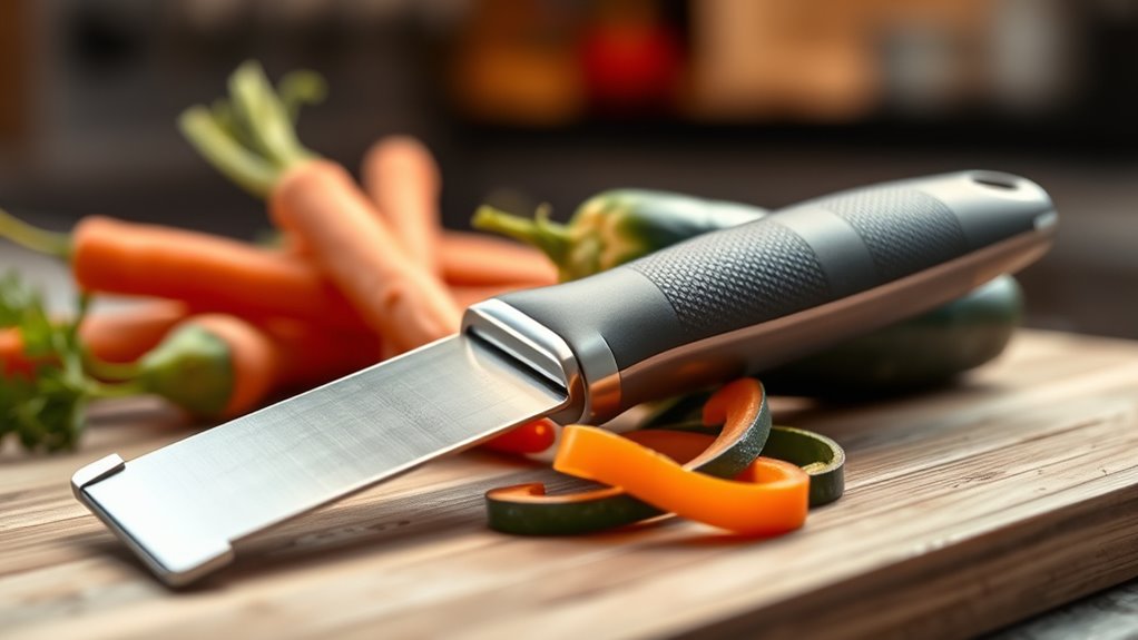 comfortable sharp durable peeler