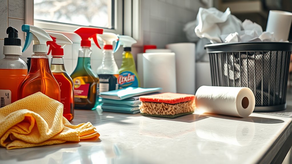 common harmful cleaning habits