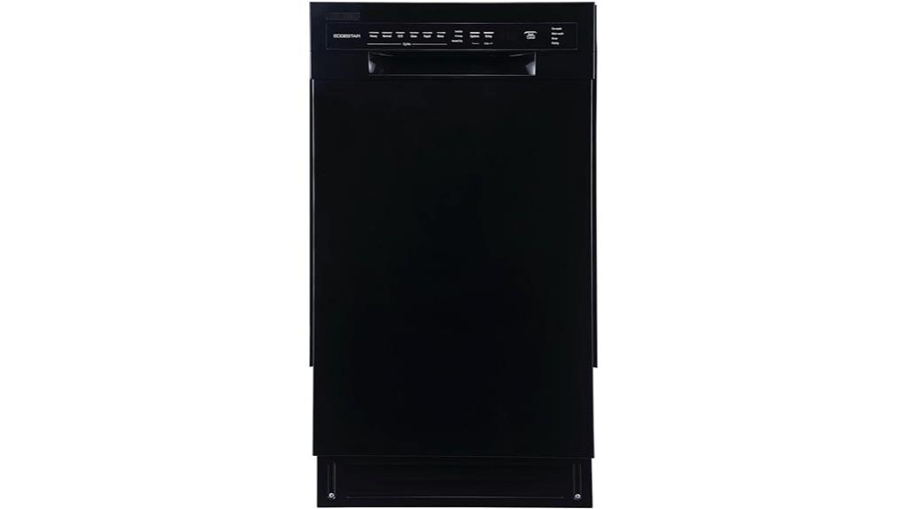 compact built in dishwasher