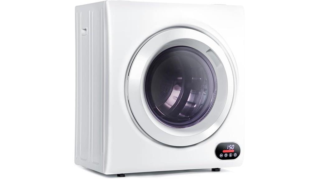 compact stainless steel dryer