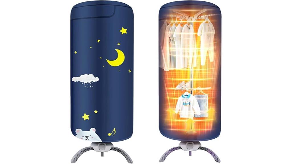 compact travel clothing dryer